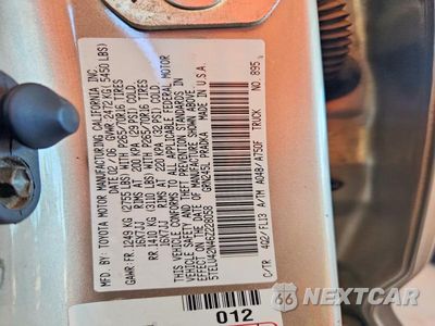 Zdjęcie 12 z 12 samochodu: 2006 TOYOTA TACOMA V6 VIN:5TELU42N46Z228058 - miniatura