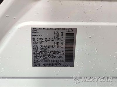 Zdjęcie 13 z 13 samochodu: 2015 NISSAN PATHFINDER SV VIN:5N1AR2MM3FC625031 - miniatura