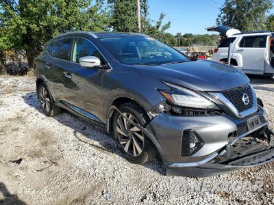 Czwarte zdjęcie samochodu z boku: 2019 NISSAN MURANO SL VIN:5N1AZ2MS9KN142642 - miniatura
