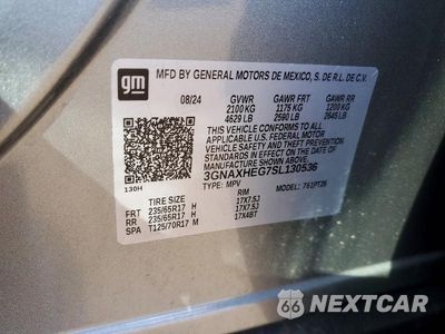 Zdjęcie 13 z 13 samochodu: 2025 CHEVROLET EQUINOX LT VIN:3GNAXHEG7SL130536 - miniatura