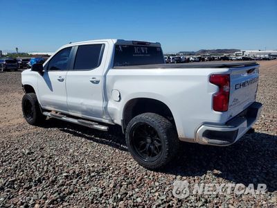 Drugie zdjęcie samochodu z przodu: 2020 CHEVROLET SILVERADO C1500 RST VIN:3GCPWDED0LG376617 - miniatura
