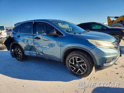 Czwarte zdjęcie samochodu z boku: 2016 HONDA CR-V SE VIN:2HKRM3H48GH548961 - miniatura
