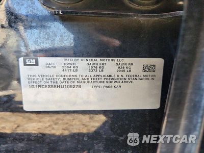 Zdjęcie 12 z 12 samochodu: 2017 CHEVROLET VOLT LT VIN:1G1RC6S58HU109278 - miniatura