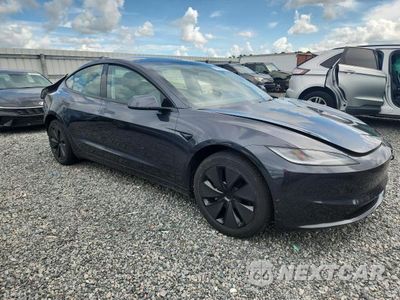 Czwarte zdjęcie samochodu z boku: 2024 TESLA MODEL 3 VIN:5YJ3E1EA9RF871600 - miniatura