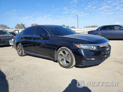 Czwarte zdjęcie samochodu z boku: 2018 HONDA ACCORD EX VIN:1HGCV1F49JA052464 - miniatura