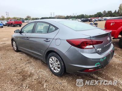 Drugie zdjęcie samochodu z przodu: 2019 HYUNDAI ELANTRA SE VIN:KMHD74LFXKU811834 - miniatura