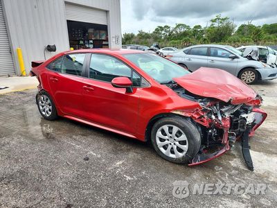 Czwarte zdjęcie samochodu z boku: 2020 TOYOTA COROLLA LE VIN:5YFEPRAE5LP125537 - miniatura