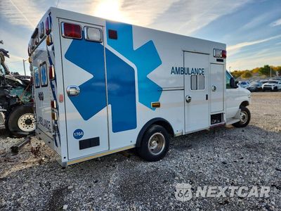Trzecie zdjęcie samochodu z tyłu: 2014 FORD ECONOLINE E450 SUPER DUTY CUTAWAY VAN VIN:1FDWE4FL8EDA71995 - miniatura