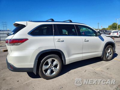 Trzecie zdjęcie samochodu z tyłu: 2016 TOYOTA HIGHLANDER LIMITED VIN:5TDDKRFH0GS330094 - miniatura