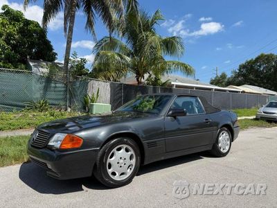 Drugie zdjęcie samochodu z przodu: 1992 MERCEDES-BENZ 500 SL VIN:WDBFA66E1NF036957 - miniatura