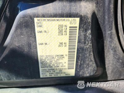 Zdjęcie 12 z 12 samochodu: 2013 NISSAN ALTIMA 2.5 SV VIN:1N4AL3AP0DC278898 - miniatura