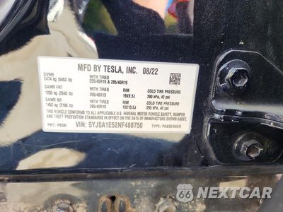 Zdjęcie 13 z 13 samochodu: 2022 TESLA MODEL S VIN:5YJSA1E52NF488750 - miniatura