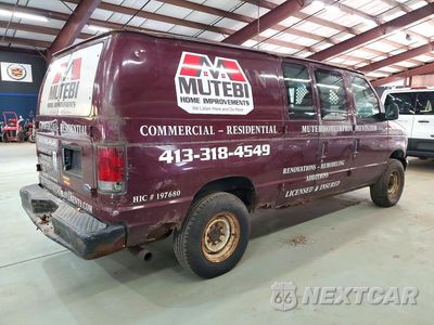 Trzecie zdjęcie samochodu z tyłu: 2004 FORD ECONOLINE E350 SUPER DUTY VAN VIN:1FTSE34L24HA50955 - miniatura