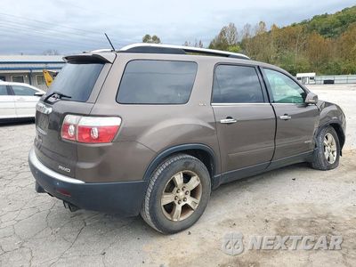 Trzecie zdjęcie samochodu z tyłu: 2008 GMC ACADIA SLT-2 VIN:1GKEV337X8J244931 - miniatura