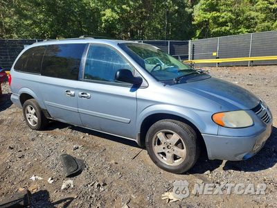Czwarte zdjęcie samochodu z boku: 2006 DODGE GRAND CARAVAN SXT VIN:2D4GP44L36R854830 - miniatura