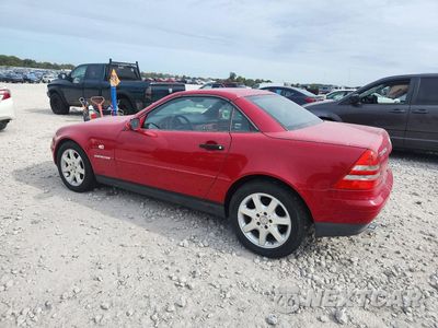 Drugie zdjęcie samochodu z przodu: 1998 MERCEDES-BENZ SLK 230 KOMPRESSOR VIN:WDBKK47F4WF006747 - miniatura