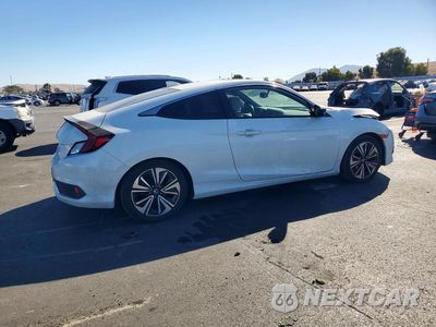 Trzecie zdjęcie samochodu z tyłu: 2016 HONDA CIVIC EXL VIN:2HGFC3B77GH350438 - miniatura