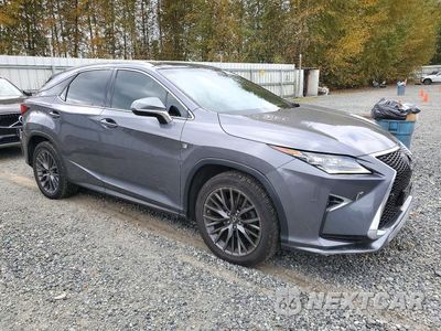 Czwarte zdjęcie samochodu z boku: 2017 LEXUS RX 350 F SPORT VIN:2T2BZMCA3HC092180 - miniatura