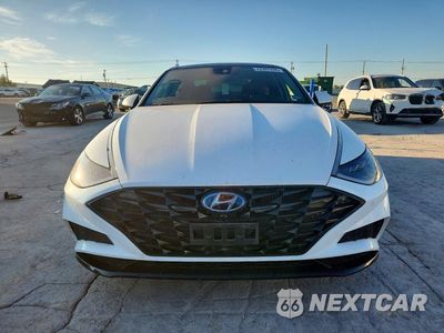 Piąte zdjęcie samochodu w środku: 2021 HYUNDAI SONATA LIMITED VIN:5NPEH4J24MH099260 - miniatura