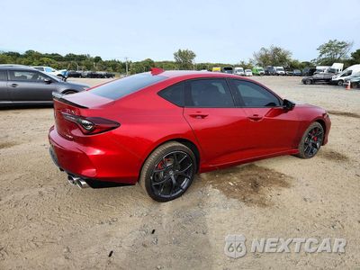 Trzecie zdjęcie samochodu z tyłu: 2023 ACURA TLX TYPE S VIN:19UUB7F99PA003253 - miniatura