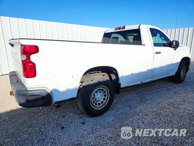 Trzecie zdjęcie samochodu z tyłu: 2021 CHEVROLET SILVERADO C1500 VIN:3GCNWAEK2MG322208 - miniatura