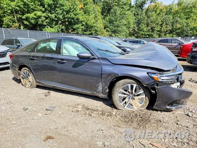 Czwarte zdjęcie samochodu z boku: 2022 HONDA ACCORD HYBRID EXL VIN:1HGCV3F52NA024385 - miniatura