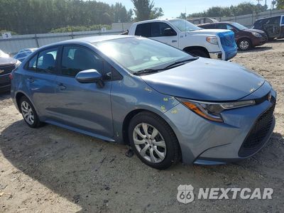 Czwarte zdjęcie samochodu z boku: 2022 TOYOTA COROLLA LE VIN:5YFEPMAE3NP311633 - miniatura