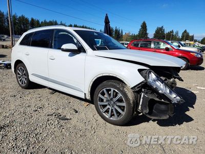 Czwarte zdjęcie samochodu z boku: 2019 AUDI Q7 PREMIUM PLUS VIN:WA1LAAF7XKD000985 - miniatura
