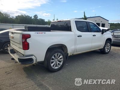 Trzecie zdjęcie samochodu z tyłu: 2022 CHEVROLET SILVERADO LTD K1500 CUSTOM VIN:3GCPYBEK1NG137139 - miniatura