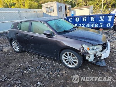 Czwarte zdjęcie samochodu z boku: 2011 LEXUS CT VIN:JTHKD5BH9B2041424 - miniatura