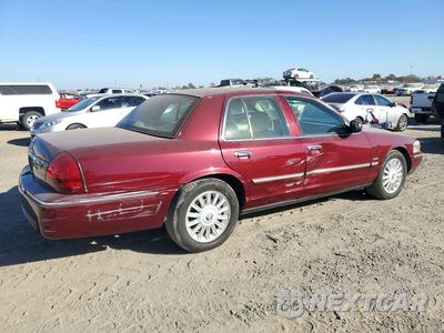 Trzecie zdjęcie samochodu z tyłu: 2010 MERCURY GRAND MARQUIS LS VIN:2MEBM7FV3AX609982 - miniatura