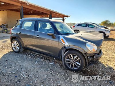 Czwarte zdjęcie samochodu z boku: 2014 MINI COOPER COUNTRYMAN VIN:WMWZB3C55EWR39513 - miniatura