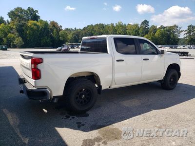 Trzecie zdjęcie samochodu z tyłu: 2022 CHEVROLET SILVERADO LTD C1500 VIN:1GCPWAED8NZ208256 - miniatura