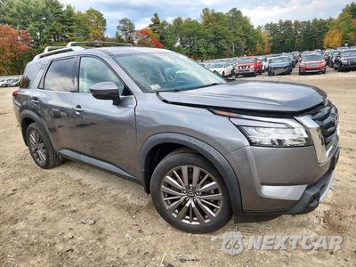 Czwarte zdjęcie samochodu z boku: 2023 NISSAN PATHFINDER SL VIN:5N1DR3CD7PC244532 - miniatura