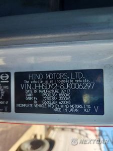 Zdjęcie 12 z 12 samochodu: 2018 HINO 195 BOX TRUCK VIN:JHHSDM2H8JK006297 - miniatura