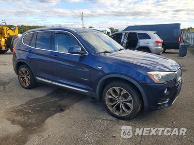 Czwarte zdjęcie samochodu z boku: 2015 BMW X3 XDRIVE28I VIN:5UXWX9C52F0D49074 - miniatura