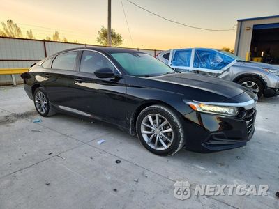 Czwarte zdjęcie samochodu z boku: 2021 HONDA ACCORD LX VIN:1HGCV1F17MA071590 - miniatura