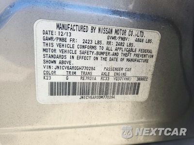Zdjęcie 12 z 12 samochodu: 2013 INFINITI G37 SEDAN X VIN:JN1CV6AR0DM770294 - miniatura