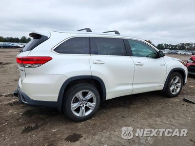Trzecie zdjęcie samochodu z tyłu: 2017 TOYOTA HIGHLANDER HYBRID LIMITED VIN:5TDDGRFH3HS023019 - miniatura