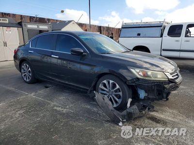 Czwarte zdjęcie samochodu z boku: 2013 HONDA ACCORD SPORT VIN:1HGCR2F53DA187382 - miniatura