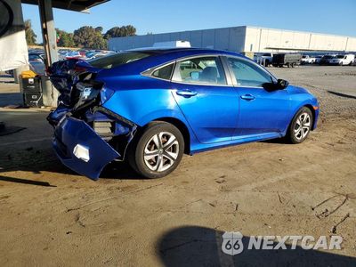 Trzecie zdjęcie samochodu z tyłu: 2018 HONDA CIVIC LX VIN:2HGFC2F53JH609498 - miniatura