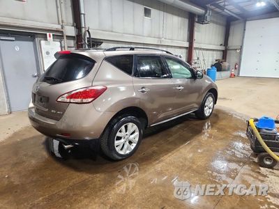 Trzecie zdjęcie samochodu z tyłu: 2014 NISSAN MURANO SV VIN:JN8AZ1MW6EW512868 - miniatura