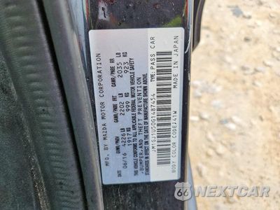 Zdjęcie 12 z 12 samochodu: 2016 MAZDA 6 SPORT VIN:JM1GJ1U50G1487454 - miniatura
