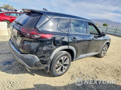 Trzecie zdjęcie samochodu z tyłu: 2021 NISSAN ROGUE SV VIN:5N1AT3BAXMC796517 - miniatura