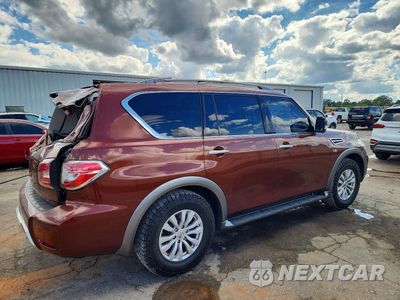 Trzecie zdjęcie samochodu z tyłu: 2018 NISSAN ARMADA SV VIN:JN8AY2ND4J9053337 - miniatura