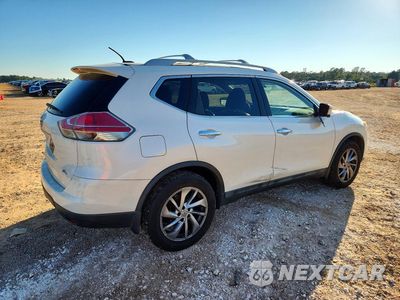 Trzecie zdjęcie samochodu z tyłu: 2015 NISSAN ROGUE SL VIN:5N1AT2MT7FC774499 - miniatura