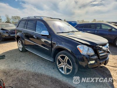 Czwarte zdjęcie samochodu z boku: 2010 MERCEDES-BENZ GL 550 4MATIC VIN:4JGBF8GE8AA600845 - miniatura