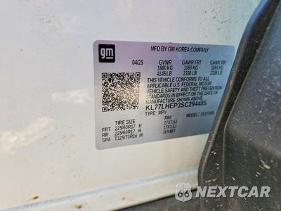 Zdjęcie 14 z 14 samochodu: 2025 CHEVROLET TRAX 1LT VIN:KL77LHEP3SC294485 - miniatura