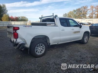 Trzecie zdjęcie samochodu z tyłu: 2019 CHEVROLET SILVERADO K1500 LT VIN:1GCRYDED0KZ277216 - miniatura
