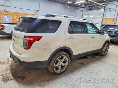 Trzecie zdjęcie samochodu z tyłu: 2013 FORD EXPLORER LIMITED VIN:1FM5K8F86DGA03618 - miniatura
